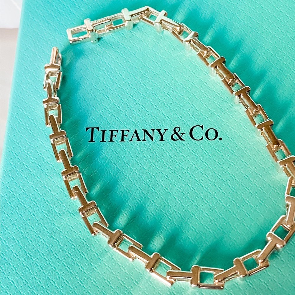 Tiffany & Co. T Chain Bracelet medium BRAND NEW